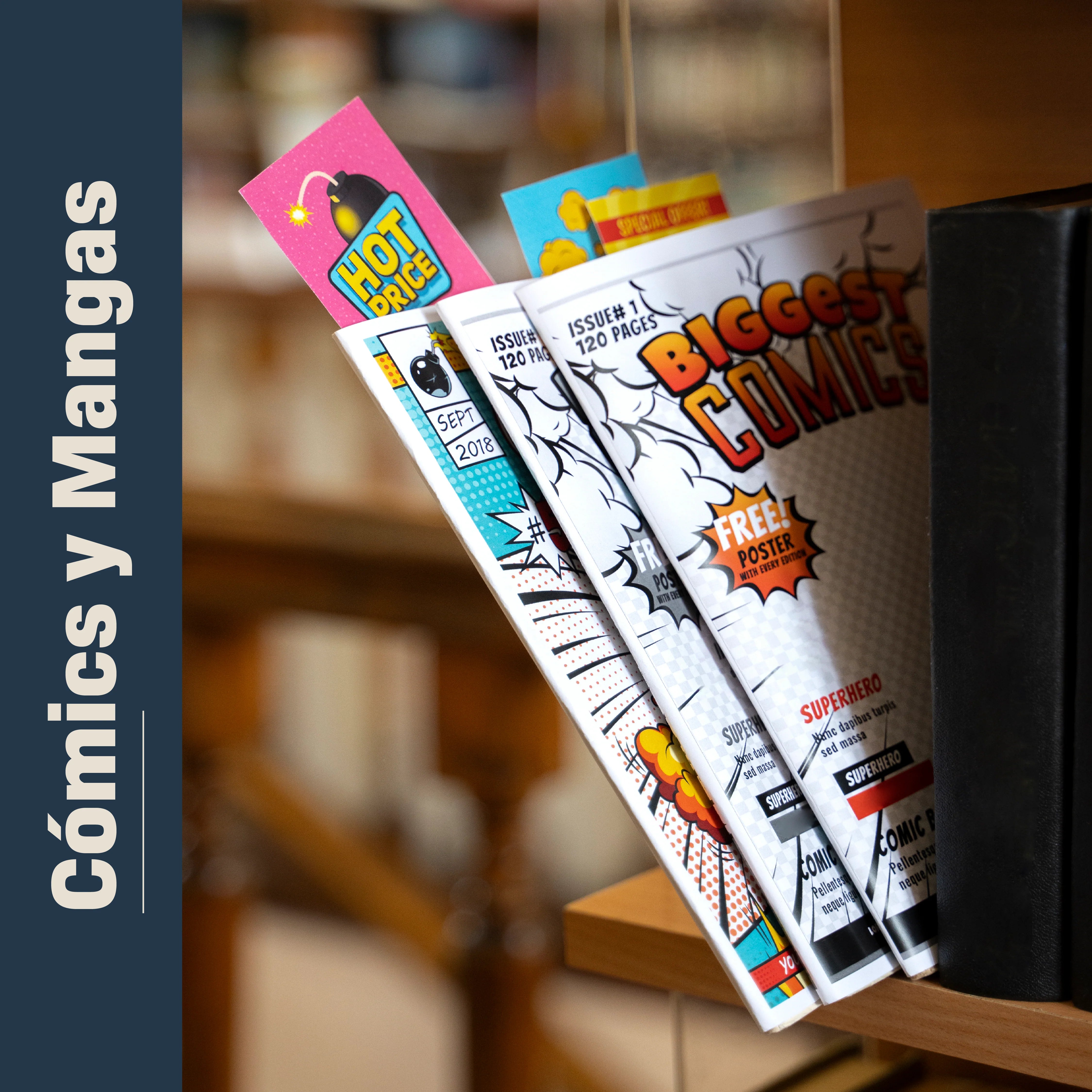 Cómics y Mangas