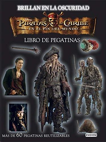 LIBRO DE PEGATINAS - PIRATAS DEL CARIBE, WALT DISNEY COMPANY - Hombre de la Mancha